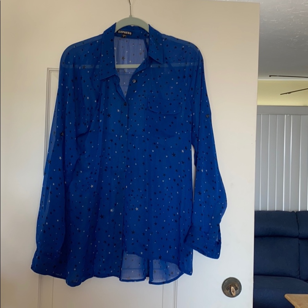 Sheer blouse